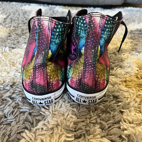 Converse Multicolor High-Top Women's Sneakers - Picture 3 of 6